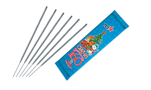  Бенгальские свечи 6 шт 160 мм в пакете  в Минусинске